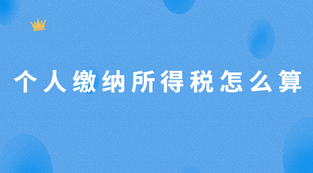 個人繳納個人所得稅怎么計算(個人收入所得稅怎么計算繳納)