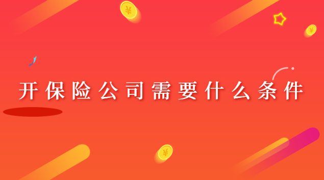 開保險公司需要什么條件